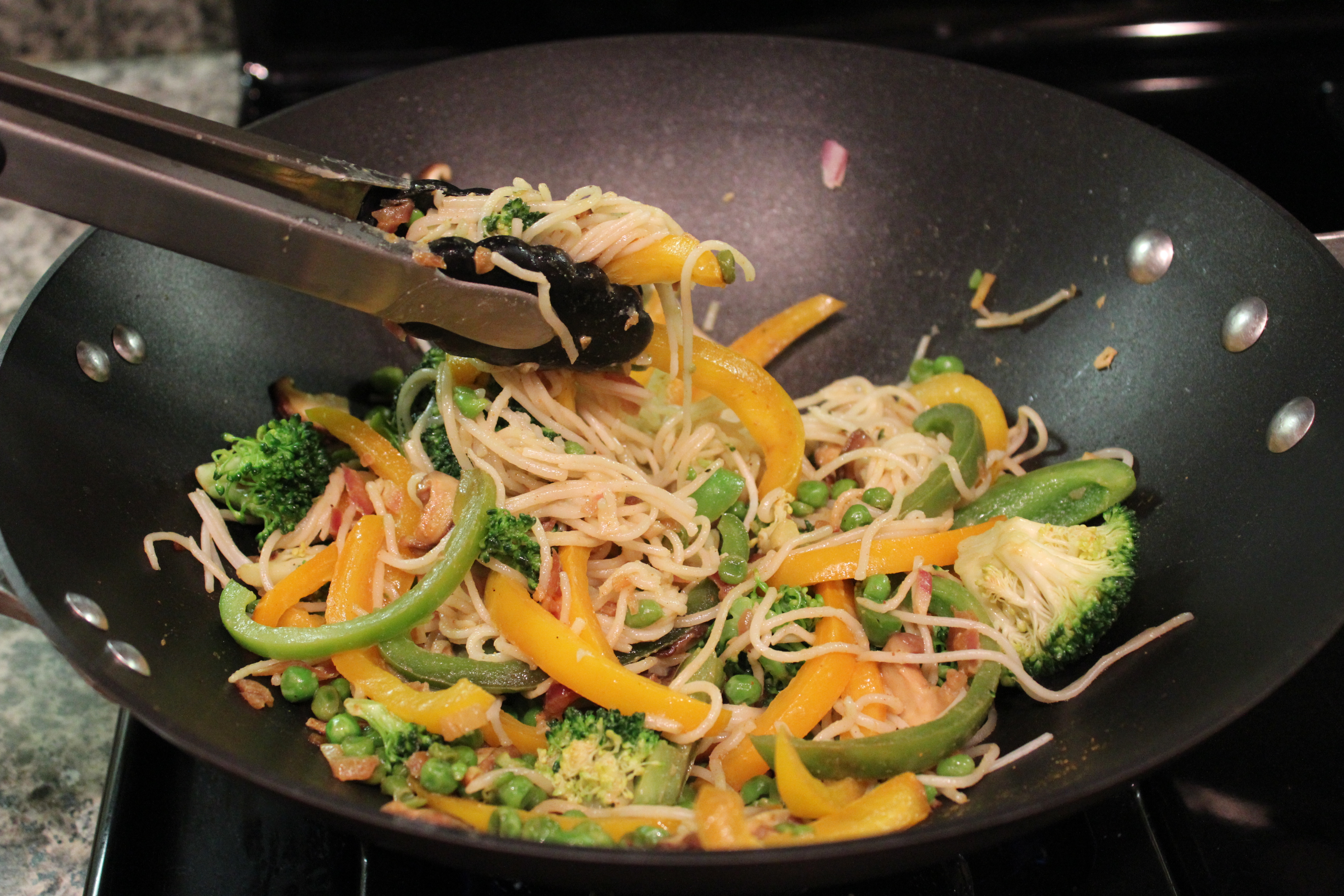 Korean Noodle Stir Fry | Meatless Musings