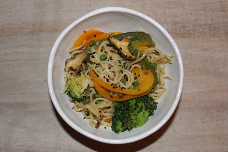 Korean Noodle Stir Fry