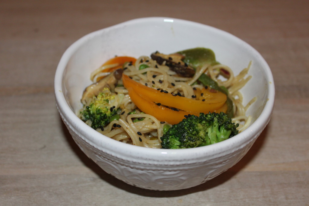 Korean Noodle Stir Fry